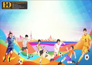 Vector Phông Nền Bóng Đá, Phông Nền Thể Thao (7)