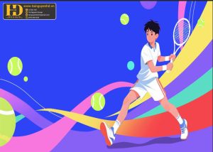 Vector Phông Nền Cầu Lông, Badminton (1)