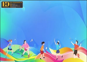 Vector Phông Nền Cầu Lông, Badminton (11)