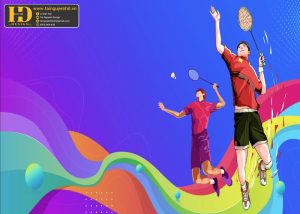 Vector Phông Nền Cầu Lông, Badminton (12)