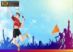 Vector Phông Nền Cầu Lông, Badminton (21)