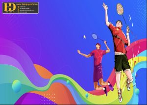 Vector Phông Nền Cầu Lông, Badminton (23)