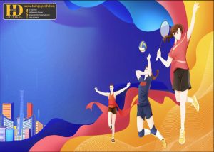 Vector Phông Nền Cầu Lông, Badminton (7)