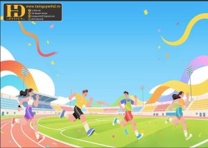 Vector Phông Nền Giải Chạy Bộ, Chạy Việt Dã (2)