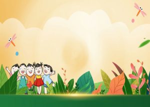 Vector Phông Nền Thiếu Nhi, Trường Học (23)