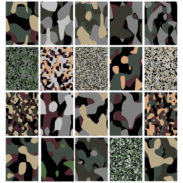 Vector Rằn Ri Bộ Đội, Vector Camo, Army (14)