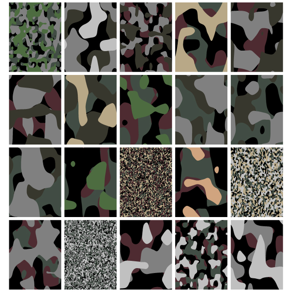 Vector Rằn Ri Bộ Đội, Vector Camo, Army (15)