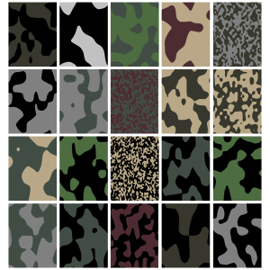 Vector Rằn Ri Bộ Đội, Vector Camo, Army  (4)