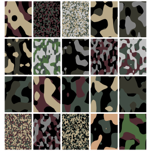 Vector Rằn Ri Bộ Đội, Vector Camo, Army  (7)