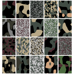 Vector Rằn Ri Bộ Đội, Vector Camo, Army  (8)