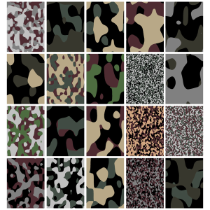 Vector Rằn Ri Bộ Đội, Vector Camo, Army  (9)