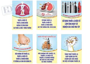 Vector Standee, poster Ngày Thế Giới Không Hút Thuốc 1