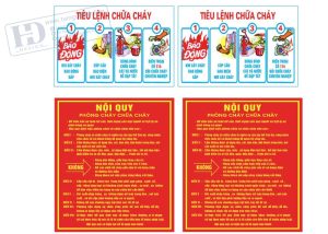 Vector Tiêu Lệnh Phòng Cháy Chữa Cháy