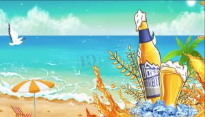 Vector Tranh Trang Trí, Bia Hơi, Quán Lẩu Nướng (11)