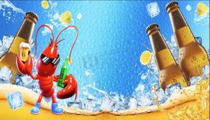 Vector Tranh Trang Trí, Bia Hơi, Quán Lẩu Nướng (111)