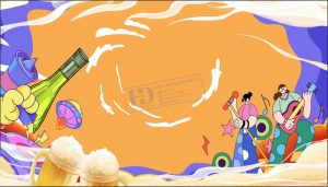 Vector Tranh Trang Trí, Bia Hơi, Quán Lẩu Nướng (112)