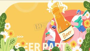 Vector Tranh Trang Trí, Bia Hơi, Quán Lẩu Nướng (116)