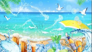 Vector Tranh Trang Trí, Bia Hơi, Quán Lẩu Nướng (14)