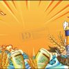 Vector Tranh Trang Trí, Bia Hơi, Quán Lẩu Nướng (17)