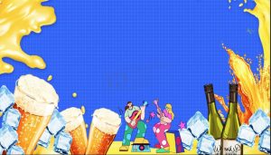Vector Tranh Trang Trí, Bia Hơi, Quán Lẩu Nướng (18)