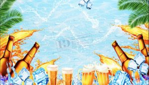 Vector Tranh Trang Trí, Bia Hơi, Quán Lẩu Nướng (19)