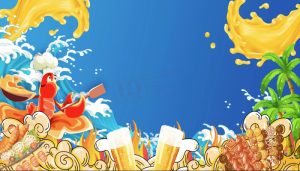 Vector Tranh Trang Trí, Bia Hơi, Quán Lẩu Nướng (21)