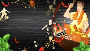 Vector Tranh Trang Trí, Bia Hơi, Quán Lẩu Nướng (24)