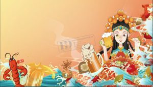 Vector Tranh Trang Trí, Bia Hơi, Quán Lẩu Nướng (35)