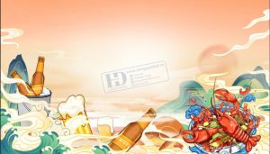 Vector Tranh Trang Trí, Bia Hơi, Quán Lẩu Nướng (65)