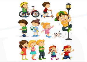 Vector Trẻ Em, Học Sinh Vui Chơi