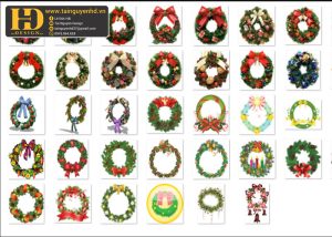 Vòng Hoa Noel, Christmas PNG 2