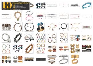 Vòng Tay, Lắc Vàng, Lắc Bạc, Trang Sức Đá Quý PNG 1