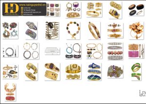 Vòng Tay, Lắc Vàng, Lắc Bạc, Trang Sức Đá Quý PNG 4