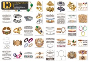 Vòng Tay, Lắc Vàng, Lắc Bạc, Trang Sức Đá Quý PNG 5
