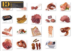 Xúc Xích, Lạp Xưởng, Dồi Sụn, Đồ Nhậu PNG 3