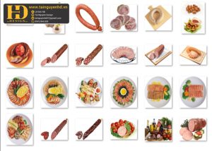 Xúc Xích, Lạp Xưởng, Dồi Sụn, Đồ Nhậu PNG 7