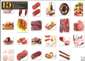Xúc Xích, Lạp Xưởng, Dồi Sụn, Đồ Nhậu PNG 8