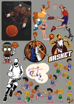 basketball, Vector Vận Động Viên Bóng Rổ