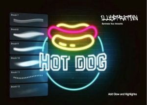 Bộ cọ Neon Light Affinity