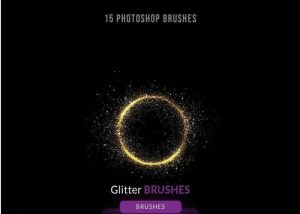 Bộ cọ Photoshop hiệu ứng lấp lánh và ánh kim