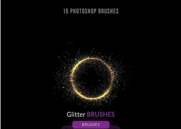 Bộ cọ Photoshop hiệu ứng lấp lánh và ánh kim