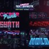 Hiệu ứng chữ Cyberpunk