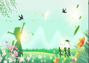 Phông Nền Mùa Xuân, Cắm Trại, Picnic (1)