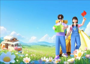 Phông Nền Mùa Xuân, Cắm Trại, Picnic (15)