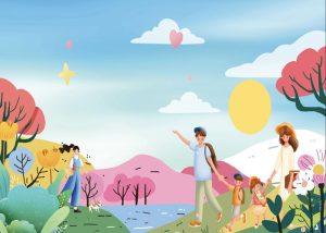Phông Nền Mùa Xuân, Cắm Trại, Picnic (28)