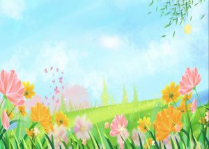 Phông Nền Mùa Xuân, Cắm Trại, Picnic (3)
