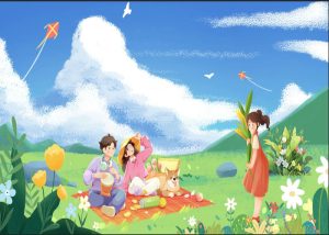 Phông Nền Mùa Xuân, Cắm Trại, Picnic (42)