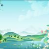 Phông Nền Mùa Xuân, Cắm Trại, Picnic (48)