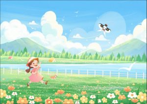Phông Nền Mùa Xuân, Cắm Trại, Picnic (50)