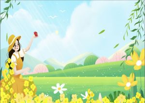 Phông Nền Mùa Xuân, Cắm Trại, Picnic (61)